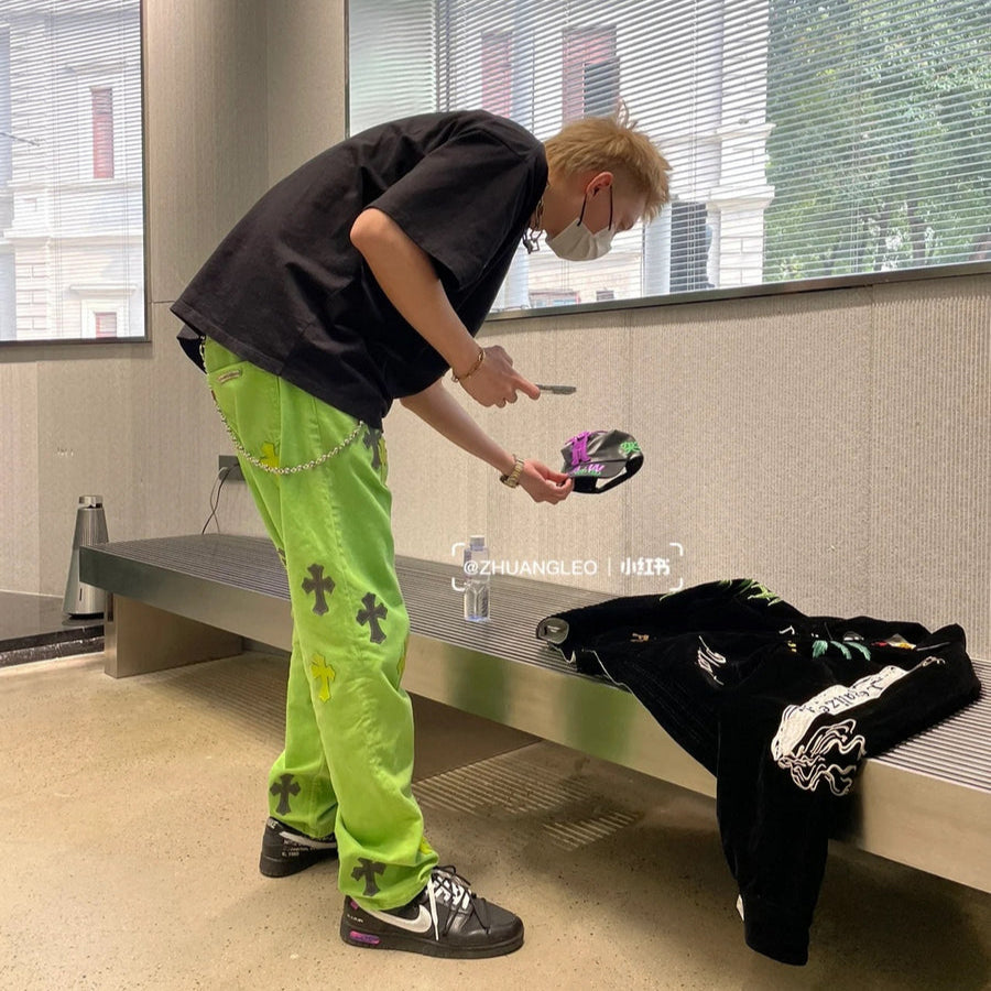 Chrome Hearts NEW Pants 8166