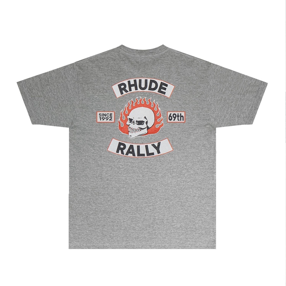 Rhude T-shirts Printed Trendy Pure Cotton