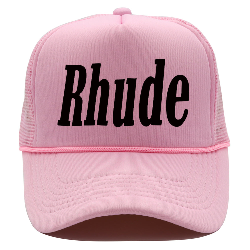 Rhude Hat Baseball Cap Outdoor Shade Mesh Cap