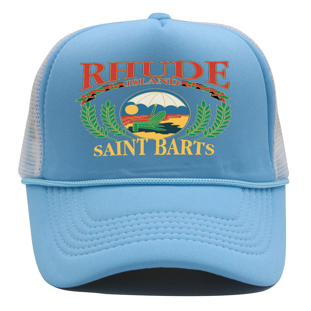 Rhude Hat Couple Sun Hat Fashion Casual Baseball Cap