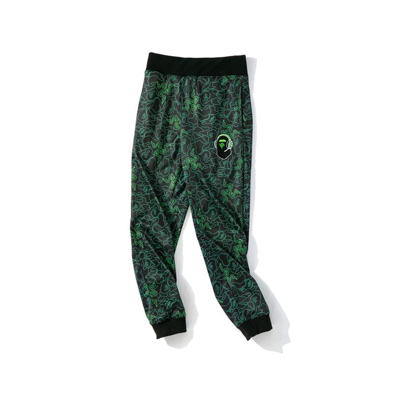 Bathing Ape Pant Spring and Autumn Casual Trousers Men's Street Sweatpants