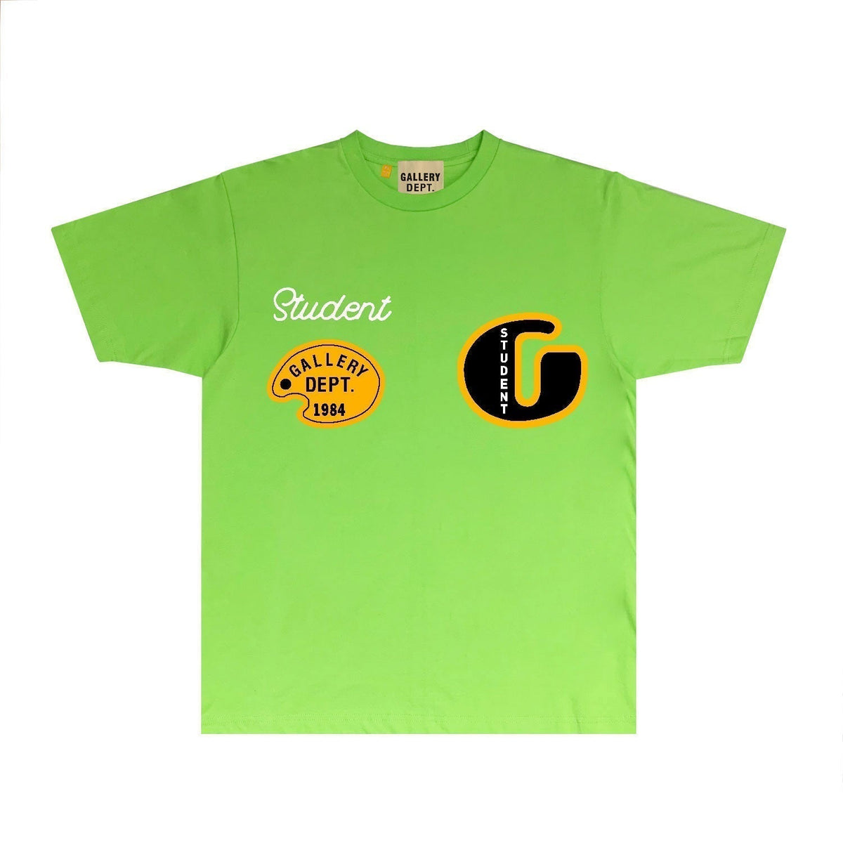 Gallery Dept T Shirt Retro Printed Loose Short-Sleeved Shirt (part2)
